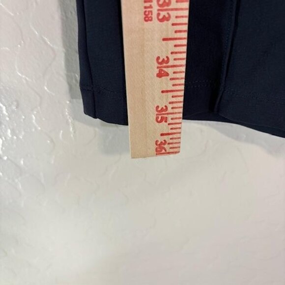 Athleta Pants Womens 6 Navy Ankle Tapered Pull On Stretch Pockets Headlands - Picture 8 of 9